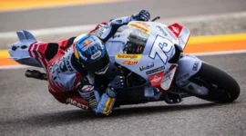 Alex Marquez podium ketiga di MotoGP Mandalika 2025, memperkuat posisi kedua klasemen. Dok: Gresini Racing