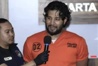 Ammar Zoni saat diserahkan ke Kejari Jakarta Pusat terkait kasus narkoba di Rutan Salemba. Dok: Istimewa