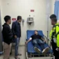 Anggota Polri mendapat perawatan di rumah sakit akibat luka senjata tajam saat mencegah tawuran di Simpang Aljimar, Kota Bogor. Dok: Istimewa