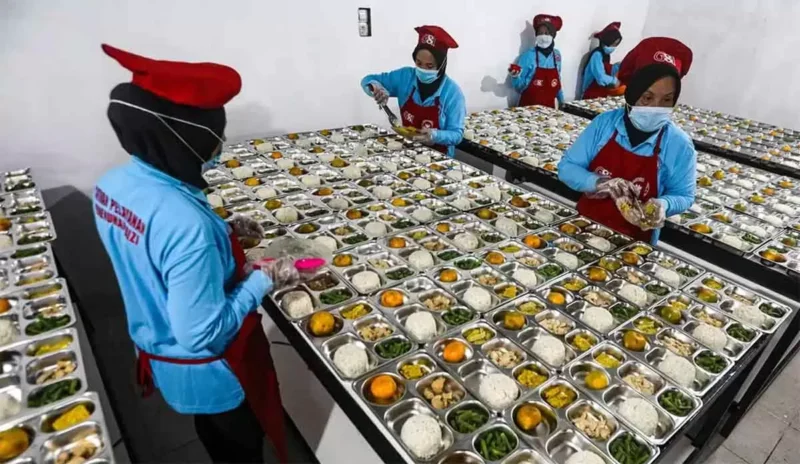 Ilustrasi, dapur Makan Bergizi Gratis yang menuai sorotan DPR. Dok: Istimewa