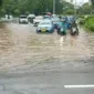 Ilustrasi, Banjir di Jakarta. (Posnews/PMJ)