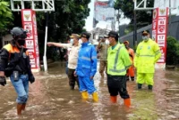 Banjir besar melanda Jakarta Selatan, 27 RT terendam hingga 110 cm usai hujan deras. BPBD kerahkan petugas, warga diminta waspada potensi banjir susulan. (BPBD)