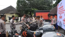 Brigjen Pol Suhendri pimpin Apel Kesiapan MotoGP Mandalika di Polres Lombok Tengah. Dok: Polri