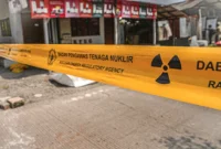 Radiasi radionuklida Cesium-137 (Cs-137) di Cikande, Serang, Banten. Dok: KLH