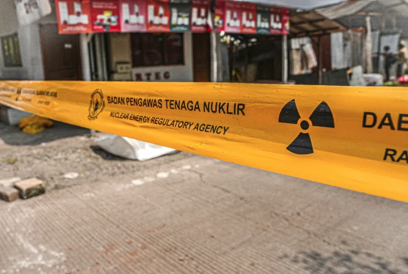 Radiasi radionuklida Cesium-137 (Cs-137) di Cikande, Serang, Banten. Dok: KLH