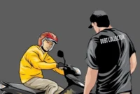 Ilustrasi, Debt Collector. Dok: Istimewa