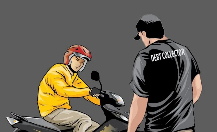 Ilustrasi, Debt Collector. Dok: Istimewa