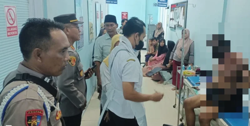 Driver Ojek Online Sekarat Dibakar Penumpang Sadis di Sampang. Dok: Istimewa