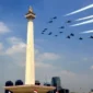 Kantong parkir disiapkan untuk masyarakat yang menghadiri perayaan HUT ke-81 RI di kawasan Monas Jakarta.
(Posnews/Puspen TNI)