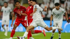 Timnas Indonesia kalah 0-1 dari Irak di Stadion King Abdullah Sports City, Jeddah. Dok: X/@IraqNT_EN
