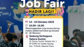 Jakarta Utara Job Festival 2025 mulai 14 Oktober. Dok: Instagram @dkijakarta
