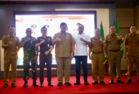 Kepala Kantor Pertanahan Banyuasin Dhona Fiermansyah usai paparkan langkah teknis reforma agraria. Dok: Posnews
