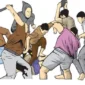 Anggota ormas terlibat kericuhan di kantor pemasaran Pasar Parung, Bogor, Selasa 28 Oktober 2025. (Ilustrasi/Ist)