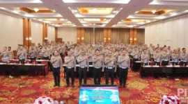 Kombes Pol Jamal Alam membuka Simposium Target PNBP 2025 di Jakarta, fokus layanan publik digital. Dok: Polri