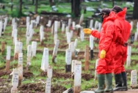 Krisis lahan Taman Pemakaman Umum (TPU) yang kini makin menumpuk di jakarta. Dok: Istimewa
