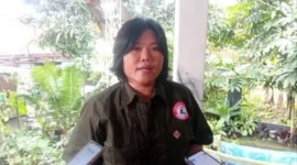 Tine Yowargana alias Ting Ting dari DonTing Management di bawah Laskar Agung Kingdom (LAK) Galuh Pakuan. Dok: Posnews