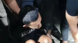 Polisi menangkap pelaku penyerangan bersenjata airsoft gun di warkop Tanah Abang, Jakarta Pusat. Dok; PMJ
