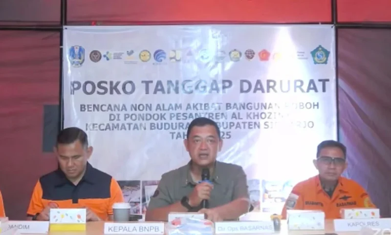 Deputi Bidang Penanganan Darurat BNPB, Budi Irawan saat konferensi. Dok: Istimewa