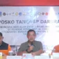 Deputi Bidang Penanganan Darurat BNPB, Budi Irawan saat konferensi. Dok: Istimewa