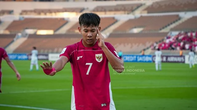 Pemain Timnas Indonesia U-17, Zahaby Gholy. (PSSI)
