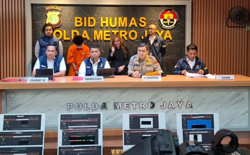 Direktorat Siber Polda Metro Jaya ungkap identitas Bjorka, peretas data bank. Dok: Istimewa