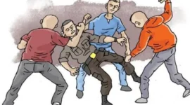Ilustrasi, Polisi dikeroyok. Dok: Istimewa