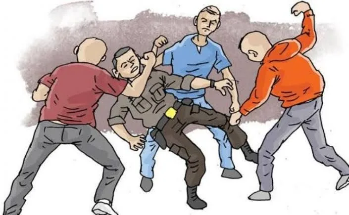 Ilustrasi, Polisi dikeroyok. Dok: Istimewa