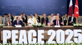 Prabowo saksikan penandatanganan perjanjian damai Gaza. Hamas mendapat mandate untuk menjaga keamanan pasca gencatan senjata dengan Israel.
Dok: Setpres