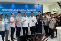 Solidaritas Nelayan Indonesia (SNI) menyuarakan aspirasi nelayan dalam Rembuk Nelayan Nasional 2025 di Pelabuhan Kejawanan, Cirebon, Jawa Barat. Foto: RM/Posnews