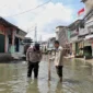 Ilustrasi, Banjir Rob Jakarta Utara. (Posnews/Kominfo)