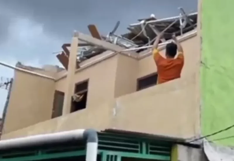 Puluhan rumah di Kabupaten Bogor rusak ringan akibat hujan deras disertai angin kencang, Jumat (24/10/2025). Dok: Istimewa