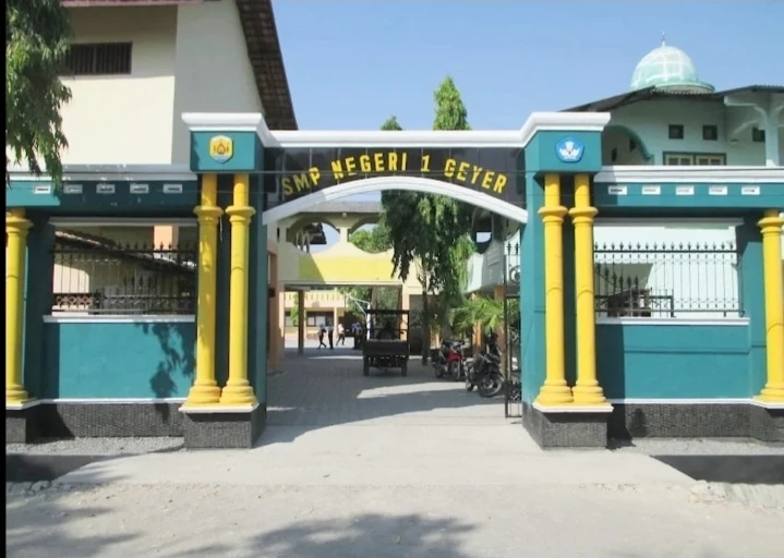 Sekolah SMP Negeri 1 Geyer Grobokan. Dok: Istimewa