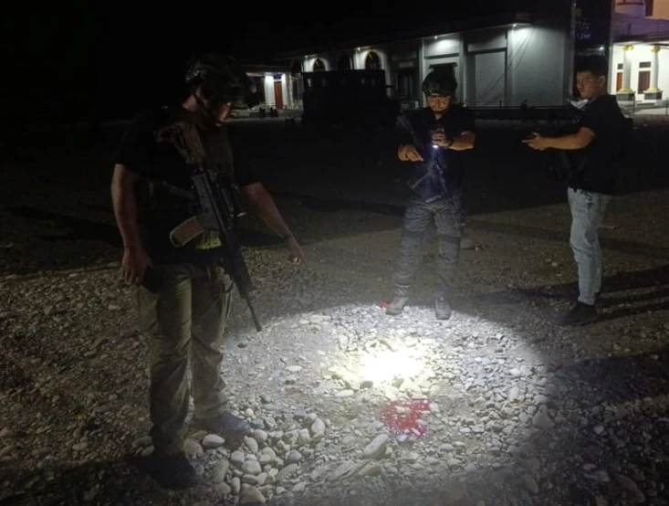 Gereja GIDI Siloam Dekai, lokasi kejadian penikaman oleh KKB. Dok: Polri