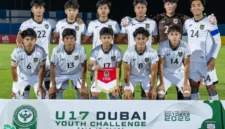 Pemain Timnas Indonesia U-17 bertanding melawan Panama U-17 di Dubai. (Federation Ivoirienne de Football)