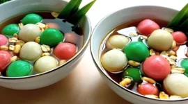 Wedang ronde hangat untuk musim hujan. Dok: Cookpad