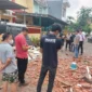 Ledakan rumah di Taman Palem Lestari, Cengkareng Barat, Jakarta Barat yang menyebabkan kerusakan parah dan korban luka bakar. Dok: PMJ