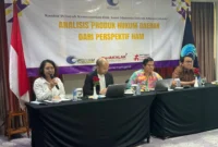 Forum Kanwil KemenHAM DKI Jakarta bahas rekomendasi produk hukum daerah berperspektif HAM. Dok: Kemen HAM