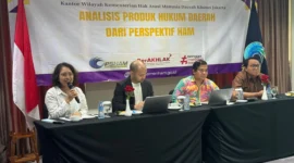 Forum Kanwil KemenHAM DKI Jakarta bahas rekomendasi produk hukum daerah berperspektif HAM. Dok: Kemen HAM