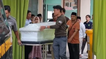 Pemulangan jenazah Muhammad Soleh, santri Ponpes Al-Khoziny, ke Bangka Belitung. Dok: Istimewa
