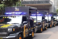 Polda Metro Jaya serahkan 13 mobil Pamapta untuk Polres dan Polsek, mempercepat respon polisi terhadap laporan warga dan mendukung program Jaga Jakarta. Dok: PMJ