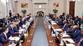 Foto, Legenda TAZARA hidup lagi! China, Zambia, dan Tanzania resmi memulai revitalisasi jalur kereta bersejarah ini demi ciptakan pusat ekonomi baru di Afrika. Dok: Foto oleh Yao Dawei/Xinhua.