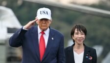 Ketahanan aliansi Pasifik. Meskipun Mahkamah Agung AS membatalkan dasar hukum tarif global Donald Trump, kemitraan strategis dengan PM Jepang Sanae Takaichi tetap melaju melalui komitmen investasi jumbo. Dok: Reuters.