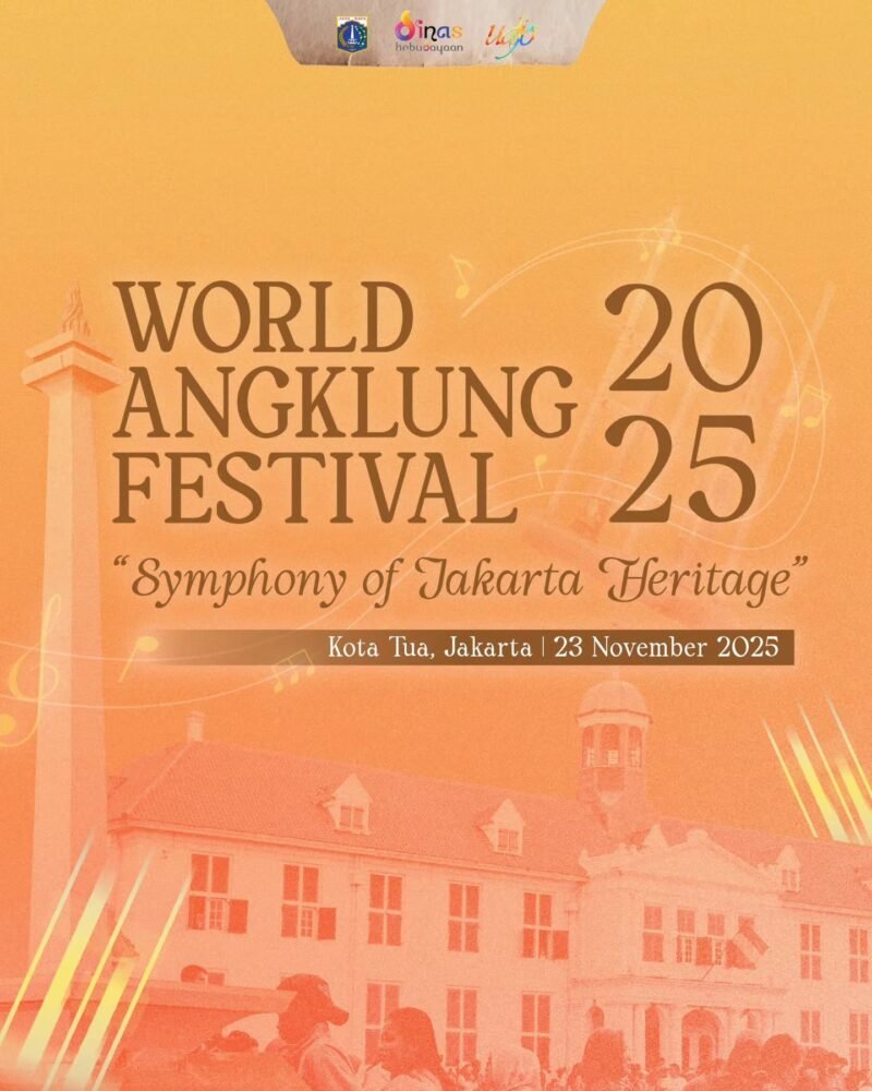 World Angklung Festival 2025 digelar di Kota Tua Jakarta, besok.