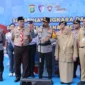 Kapolda Metro Jaya Irjen Pol Asep Edi Suheri memimpin Apel Saka Bhayangkara dan Polisi Siswa Keamanan Sekolah di Jakarta. (Posnews/Ist)