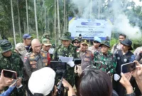 BNN musnahkan 69 ton ganja hasil penggerebekan di Aceh Utara. (BNN)