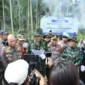 BNN musnahkan 69 ton ganja hasil penggerebekan di Aceh Utara. (BNN)