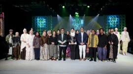 Desainer Indonesia tampilkan koleksi modest fashion di panggung JMFW 2026. (Posnews/Ist)