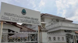 Kantor Cabang Dinas Pendidikan Wilayah I Jawa Barat di Cibinong, Jawa Barat. (Posnews/MR)