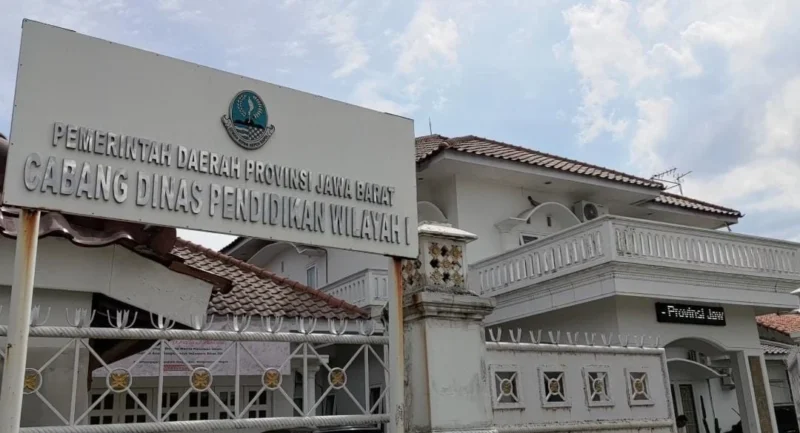 Kantor Cabang Dinas Pendidikan Wilayah I Jawa Barat di Cibinong, Jawa Barat. (Posnews/MR)