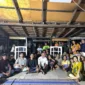 Kakanwil Kemenkumham DK Jakarta Mikael Azedo Harwito memimpin audiensi warga TPU Menteng Pulo II terkait penataan kawasan. (Posnews)